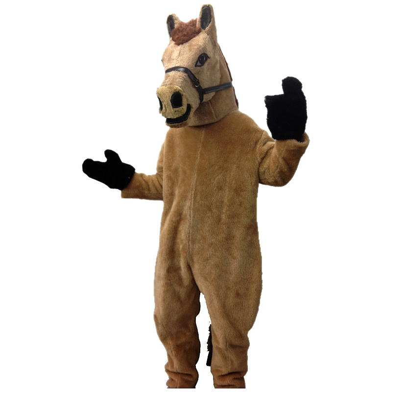 Brown Horse Mascot Rental