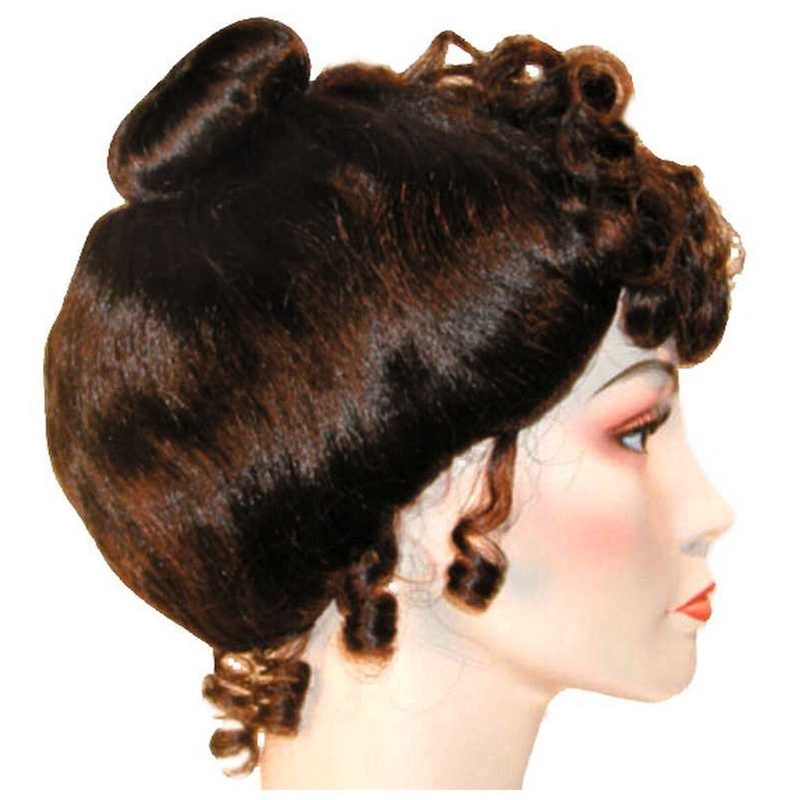 Brown victorian wig outlet