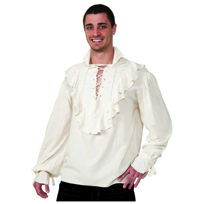 linen pirate shirt