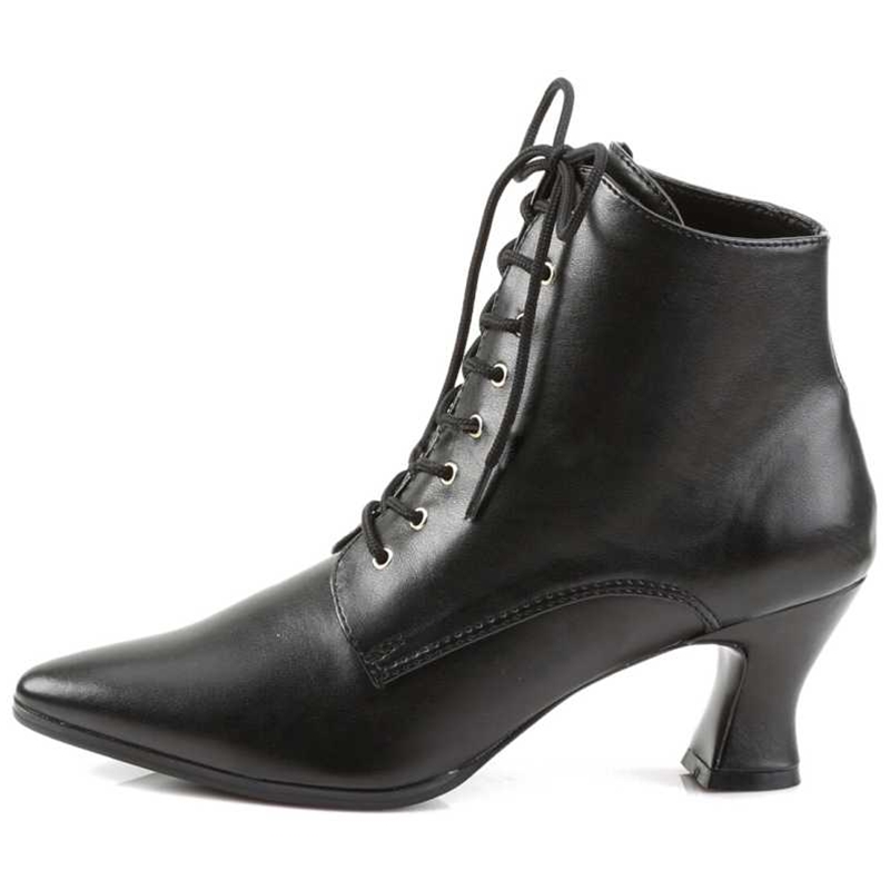 Victorian Short Lace Boots | The Costumer
