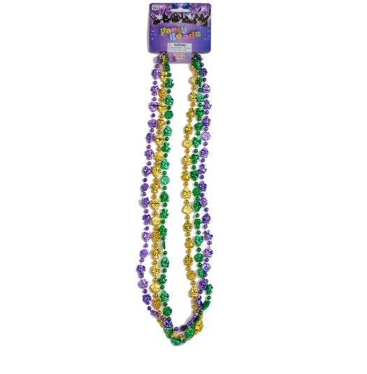 Mardi Gras Jester Throw Beads