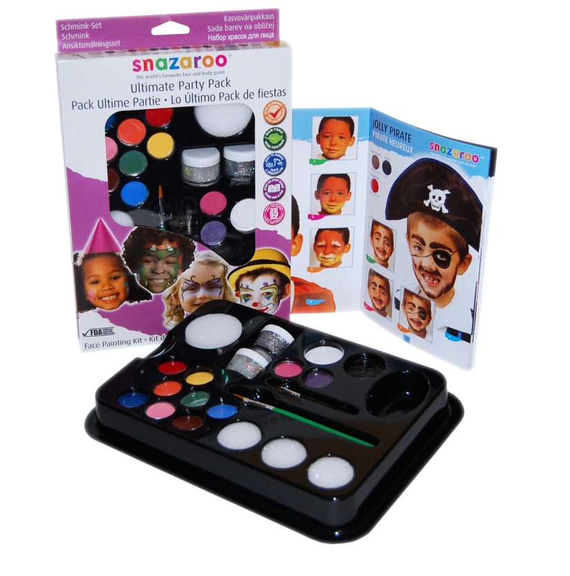 Snazaroo Ultimate Party Pack Face Painting Kit