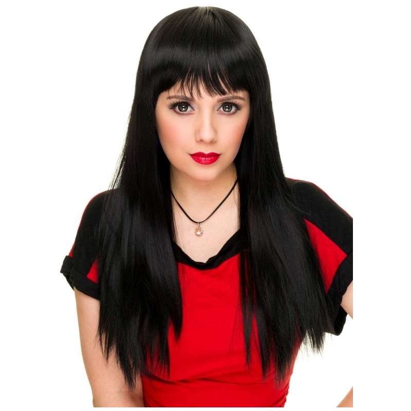 Heat Resistant Straight Pin Up Wig Rockstar Wigs The Costumer