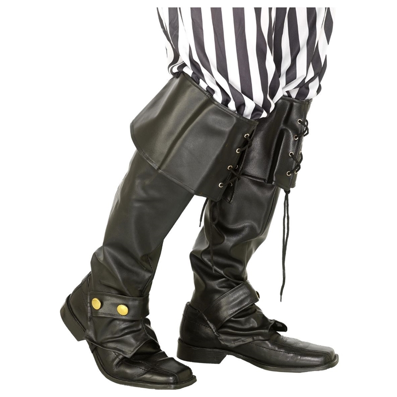 Black boot cheap toppers
