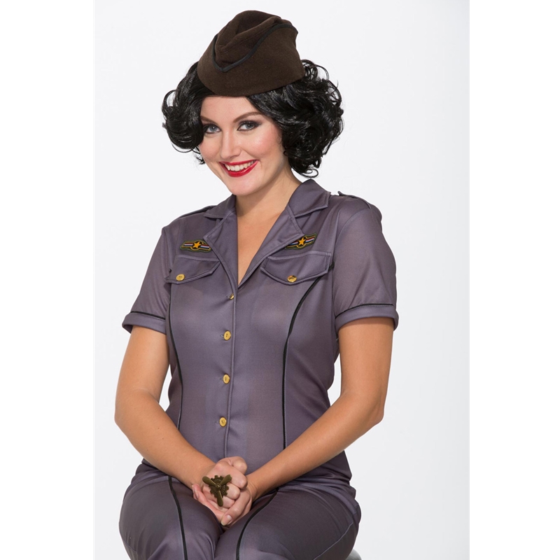 Brown Army Envelope Hat The Costumer