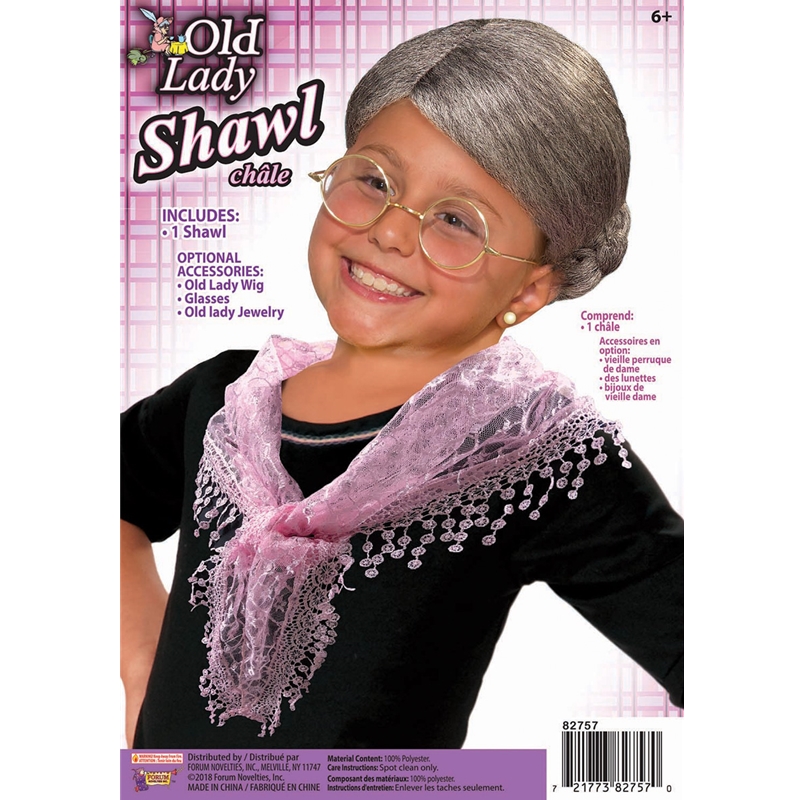 shawl for older lady
