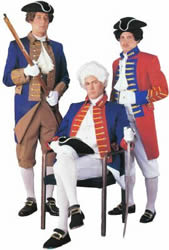 American & British Colonial Soldiers Rentals