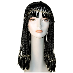 Cornrow Braided Wig with Beads