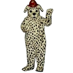 Dalmatian Dog With Hat Mascot - Sales