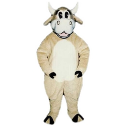 Jersey Jezebell Mascot. This Jersey Jezebell mascot comes complete with head, body, hand mitts and foot covers. This is a sale item. Manufactured from only the finest fabrics. Fully lined and padded where needed to give a sculptured effect. Comfortable to wear and easy to maintain. All mascots are custom made. Due to the fact that all mascots are made to order, all sales are final. Delivery will be 2-4 weeks. Rush ordering is available for an additional fee. Please call us toll free for more information. 1-877-218-1289