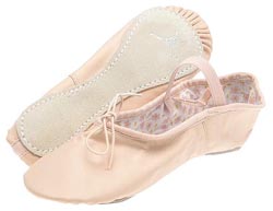Pink Daisy Ballet Slippers - Adult