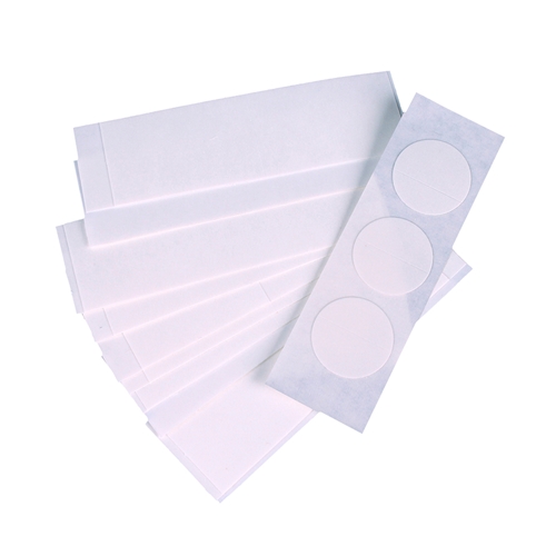Theatrical Adhesive Tape Strips and Dots for Wigs, Beards, and Moustaches