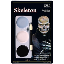 Tri-Color Palettes by Mehron - Skeleton
