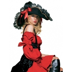 Swashbuckler Hat with Lace