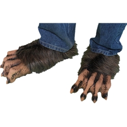 Brown Hairy Werewolf Beast Feet