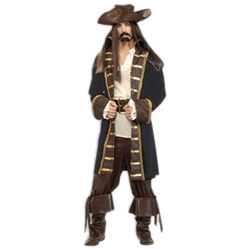 High Seas Pirate Deluxe Adult Costume