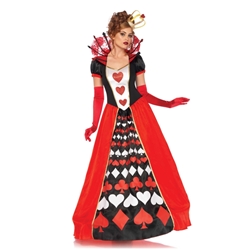 Alice in Wonderland Queen of Hearts Adult Costume