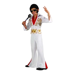Elvis Eagle Jumpsuit Deluxe Kids Costume