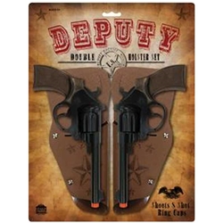 Deputy Double Gun and Holster Set