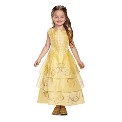 Belle Ball Gown Deluxe Kids Costume