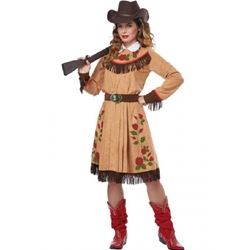 Annie Oakley Frontier Lady Adult Costume