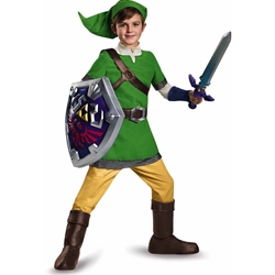 Legend of Zelda Link Deluxe Kids Costume