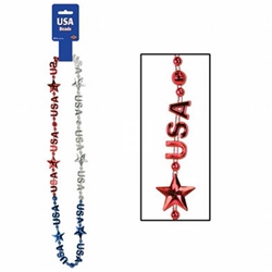 Patriotic USA Beads