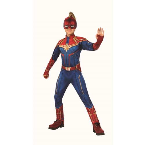 Captain Marvel Deluxe Hero Suit Child Costume