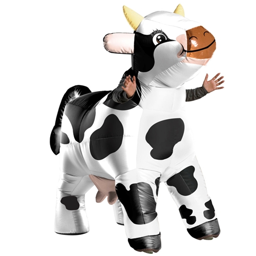 Funflatable Moo Moo the Cow Costume