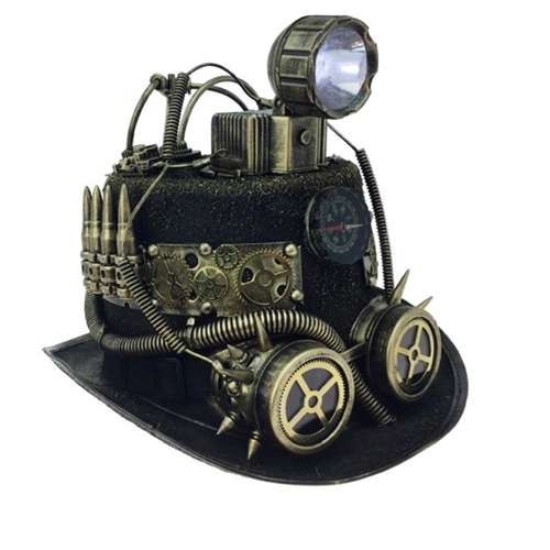 Steampunk Hat with Light