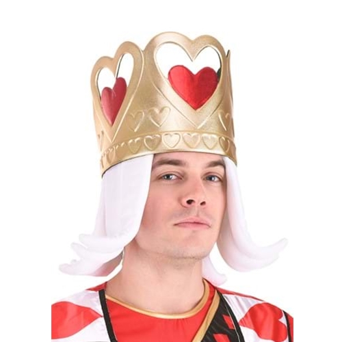 King of Hearts Costume Crown