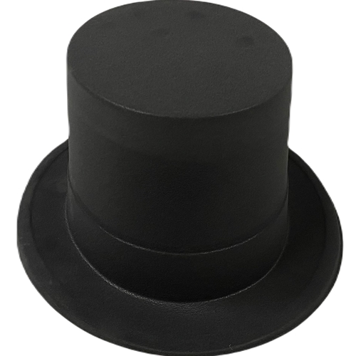 Black Velour Top Hat