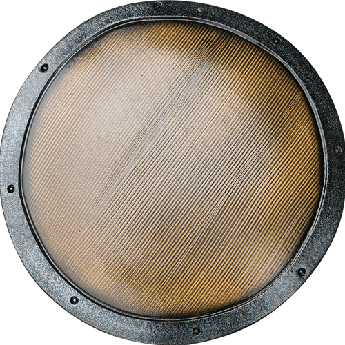 Woodgrain Buckler Shield