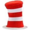 Deluxe Dr. Suess Cat in the Hat Striped Hat