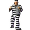 Convict Man Adult - Plus Costume