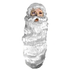 Father Christmas Santa Wig and Beard Set