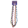 Mardi Gras Peace Symbol Throw Beads