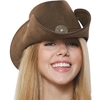 Faux Suede Cowhand Hat