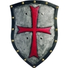 Knight Shield with Cross