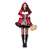 Gothic Red Riding Hood Sexy Adult Costume