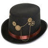 Steampunk Felt Top Hat