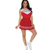 Red Cheerleader Adult Costume
