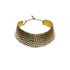 Gold Snake Metal Collar