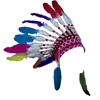Rainbow Native American Headdress | The Costumer