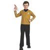 Boy's Deluxe Gold Star Trek Uniform Costume
