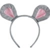 Gray Mouse Animal Ears Headband for Kids