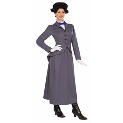 Mary Poppins/ English Nanny Adult Costume