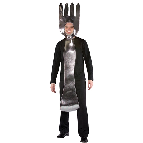 Silver Fork Adult Costume