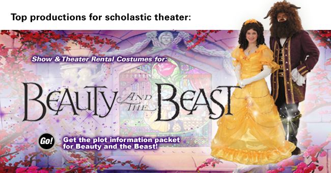 Beauty and the Beast Rental Costumes