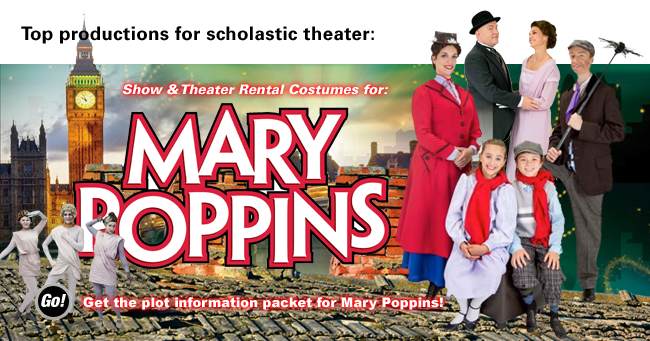 Mary Poppins Rental Costumes